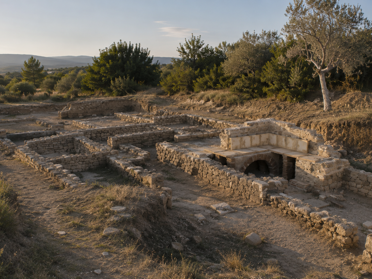 Vista de la Villa Romana