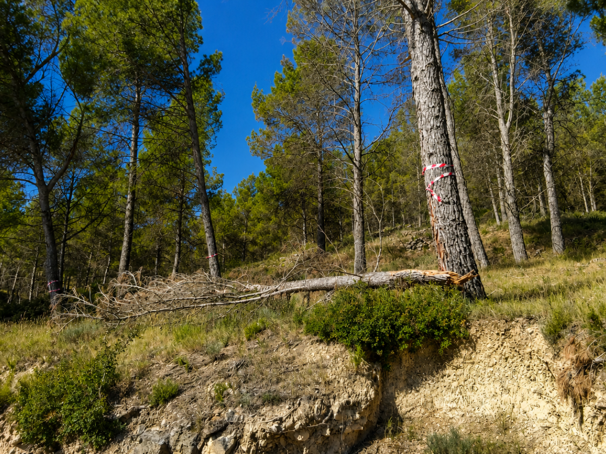 Limpieza monte