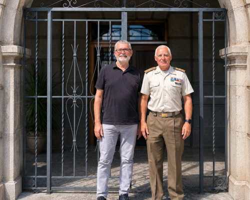 El Alcalde junto al Subdelegado de Defensa en Castellón